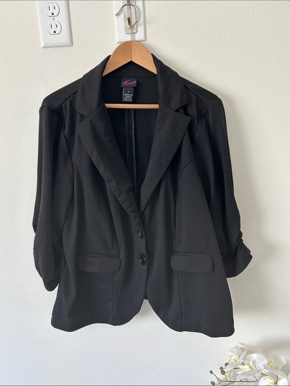 torrid Black Relaxed Blazer